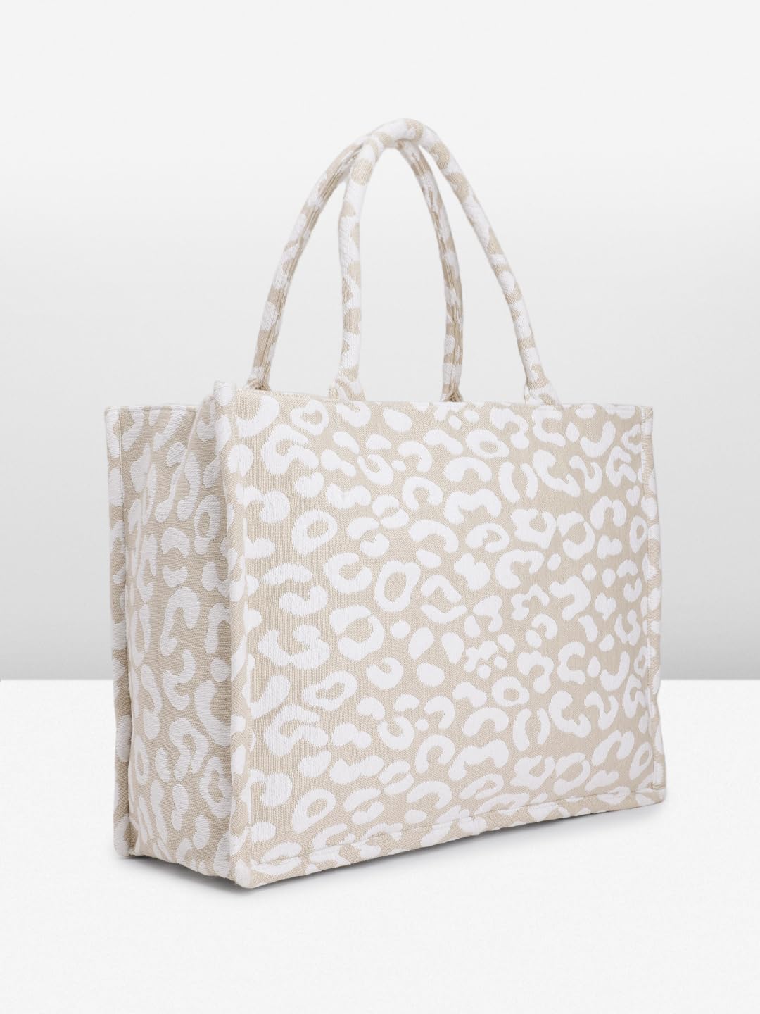 PRIMROSE Women Abstract Printed Structured Tote Bag