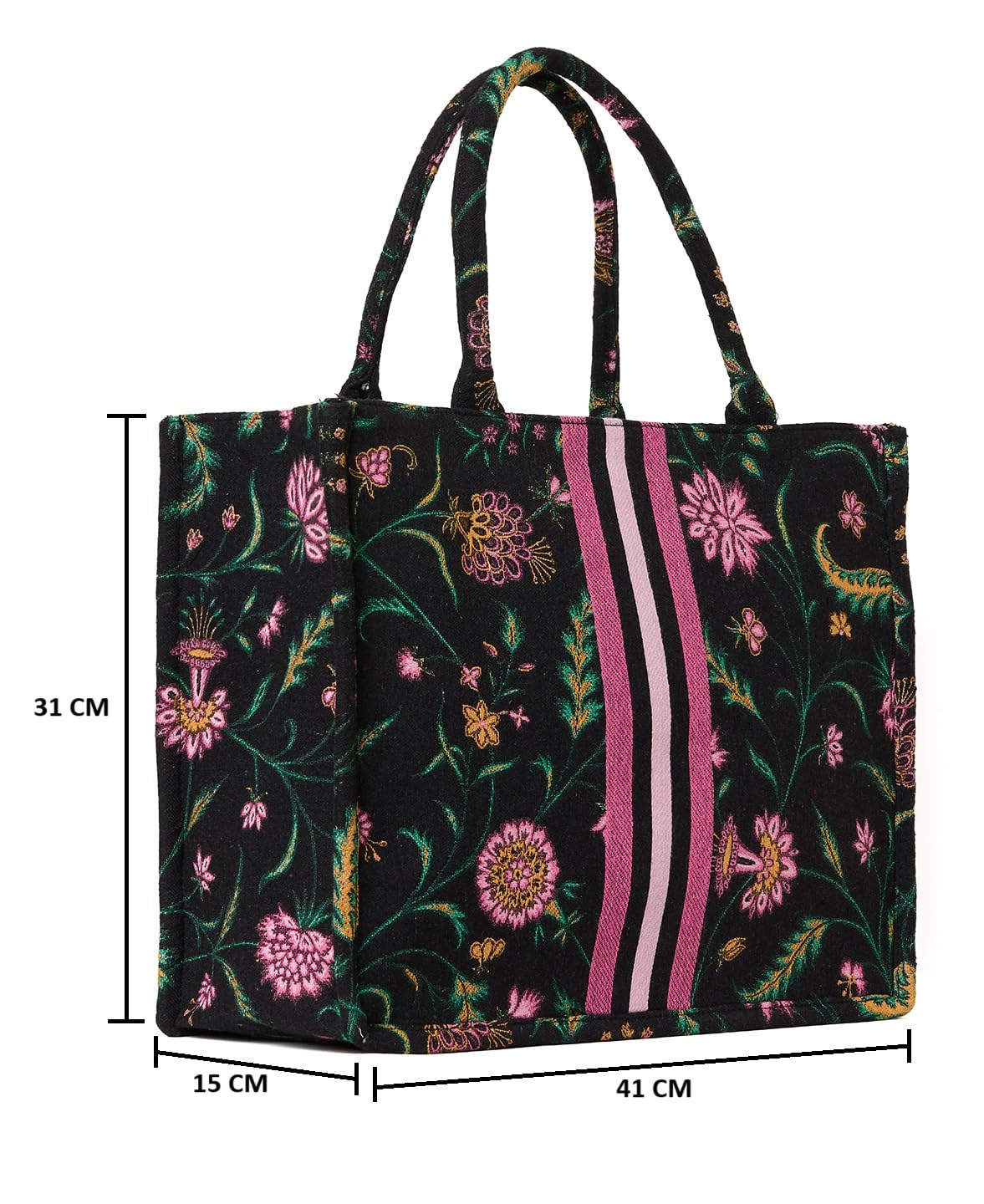 PRIMROSE Floral Printed Oversized Shopper Tote Bag