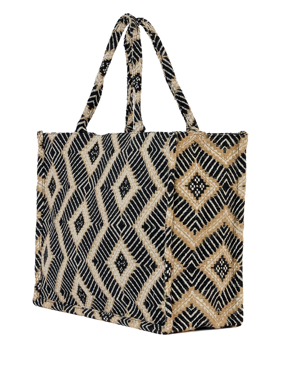 PRIMROSE Abstract Printed Oversized Shopper Tote Bag